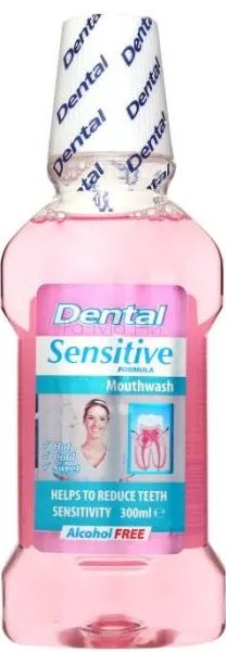 Dental Sensitive Вода за уста за чувствителни зъби, 300 мл