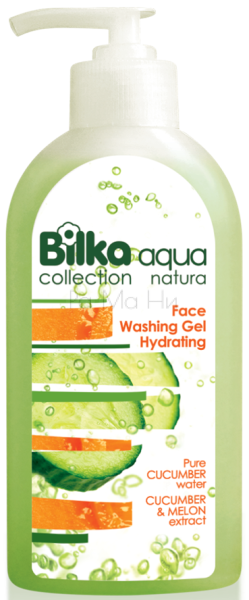 Bilka Aqua Natura Face Washing Gel Hydrating Хидратиращ гел за измиване на лице, 200 мл