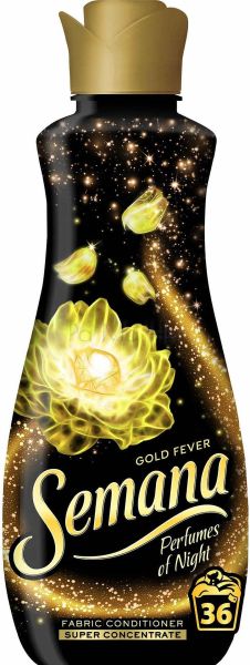 Semana Gold Fever Perfumes of Night Омекотител за дрехи, 800 мл