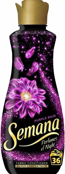 Semana Purple Rain Perfumes of Night Омекотител за дрехи, 800 мл