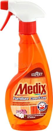 Medix Furniture Clean & Easy Почистващ препарат за мебели, 350 мл