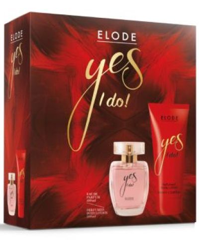 Elode Yes I Do Комплект за Жени (Парфюмна вода 100мл + Лосион за тяло 100мл)