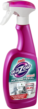 Medix Razor Universal Antibacterial Препарат за почистване на всякакви повърхности, 750мл