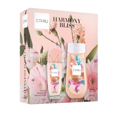 C-THRU Harmony Bliss Комплект за Жени (Натурален спрей 75 мл + Душ гел 250 мл)