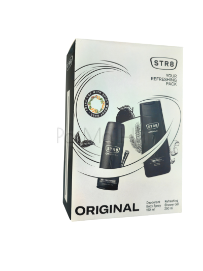 STR8 Original Комплект за Мъже (Деозодорант 150 мл + Душ гел 250 мл) 