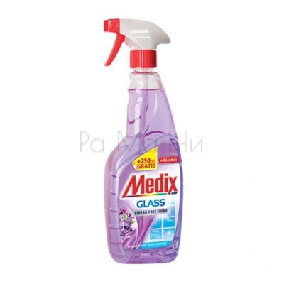 Medix Glass Lilac Препарат за почистване на прозорци с аромат на Люляк, 750 мл