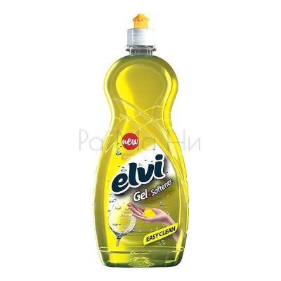 Elvi Gel Softener Препарат за почистване на съдове, 500 мл