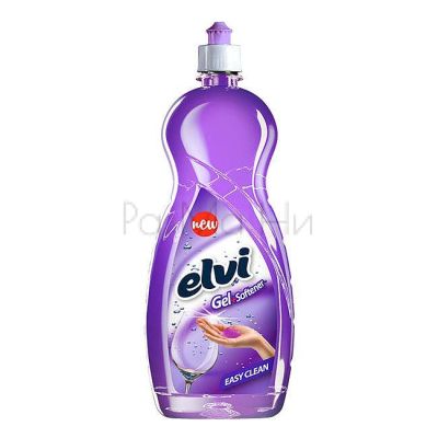 Elvi Gel Softener Препарат за почистване на съдове, 500 мл