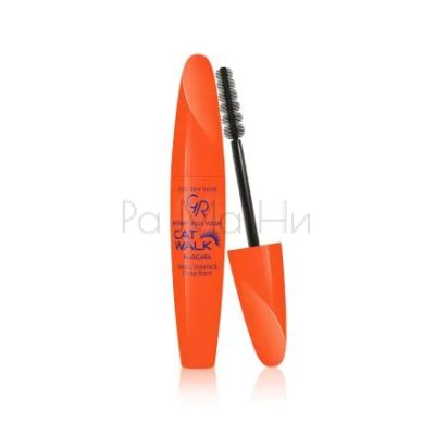 GOLDEN ROSE Instant Full Volume Cat Walk Mascara Спирала за максимален обем с ефект на котешки поглед, 9.3мл