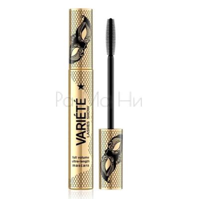 Eveline NARIETE LASHES SHOW Спирала за обем и удължаване на миглите, 10мл