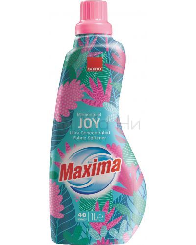 Sano Maxima Moments of  JOY Омекотител концентрат за дрехи, 1л