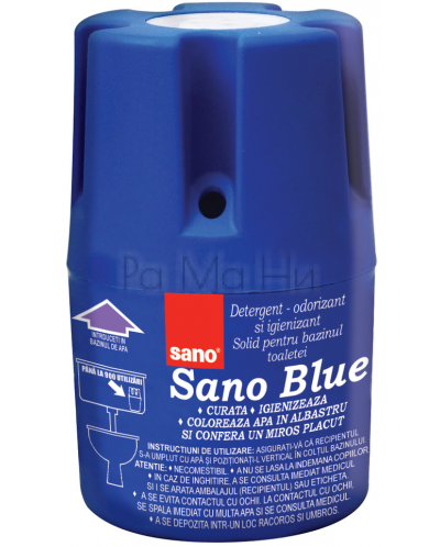 Sano Blue Ароматизатор за тоалетно казанче, 150гр